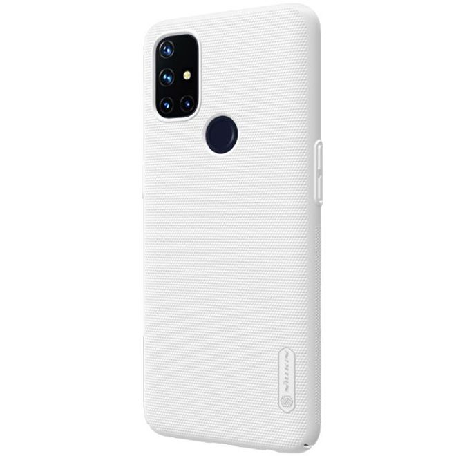 Nillkin - OnePlus Nord N10 5G Hülle - Plastik Case - Super Frosted Shield Series - weiss