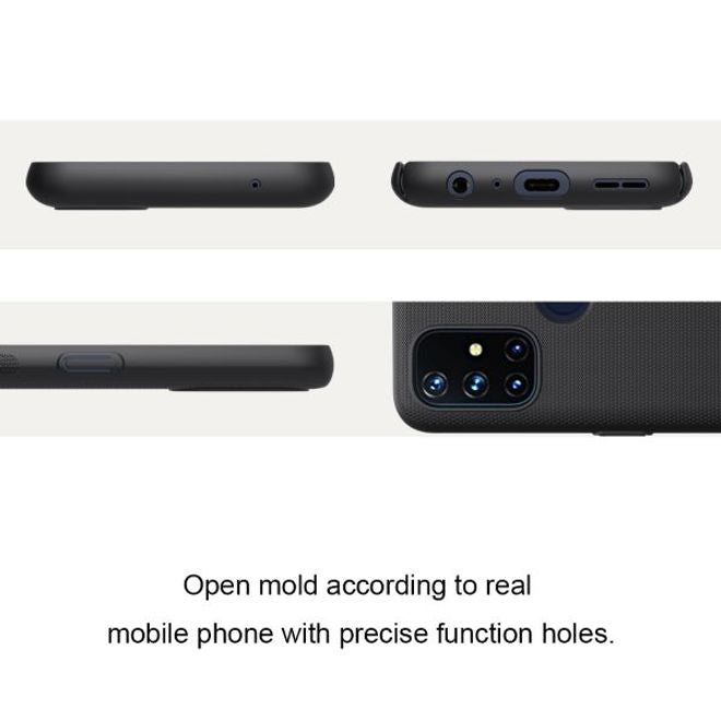 Nillkin - OnePlus Nord N10 5G Hülle - Plastik Case - Super Frosted Shield Series - weiss