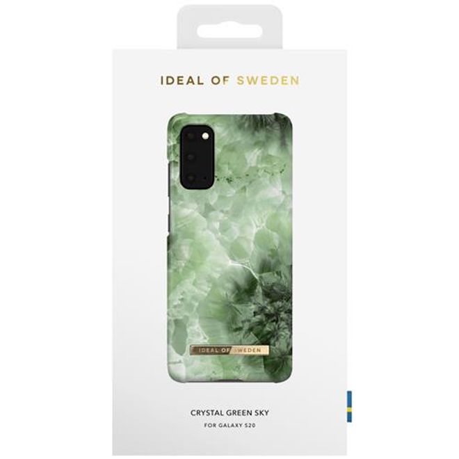 iDeal of Sweden - Samsung Galaxy S20 Hülle, Designer Case Crystal Green Sky - mehrfarbig