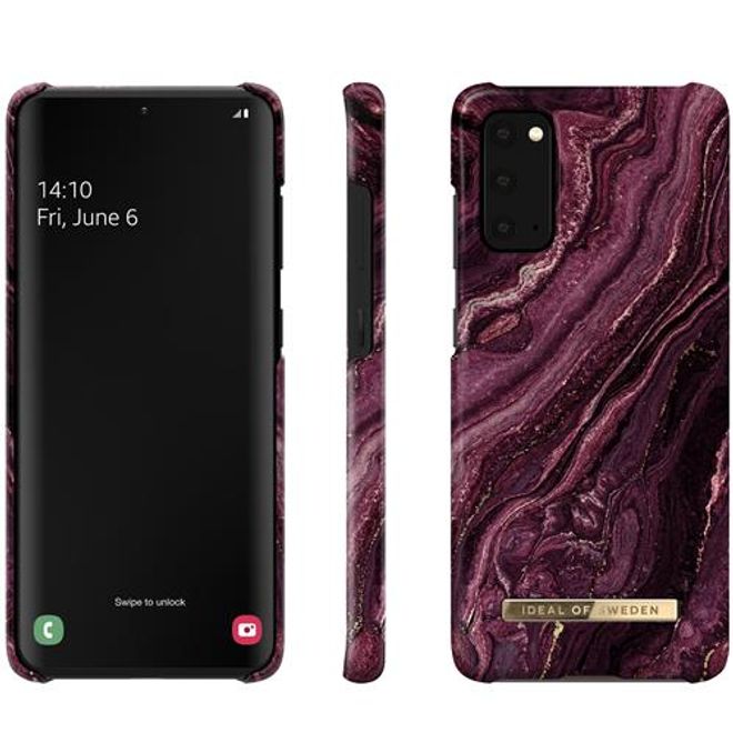 iDeal of Sweden - Samsung Galaxy S20 Hülle - Printed Case - Golden Plum