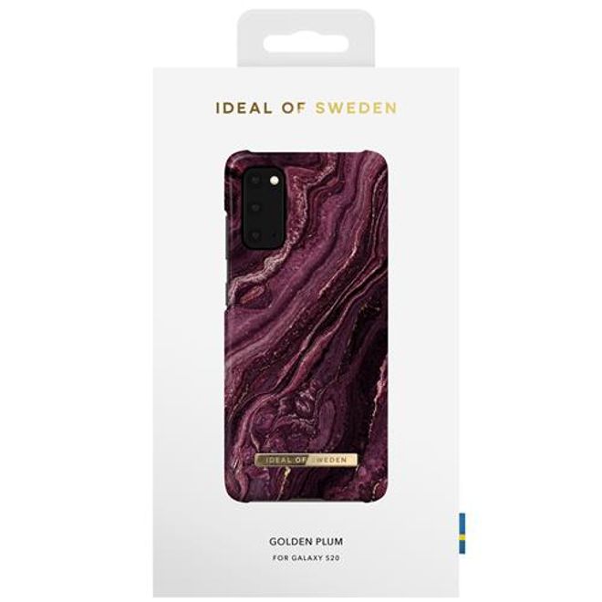 iDeal of Sweden - Samsung Galaxy S20 Hülle - Printed Case - Golden Plum