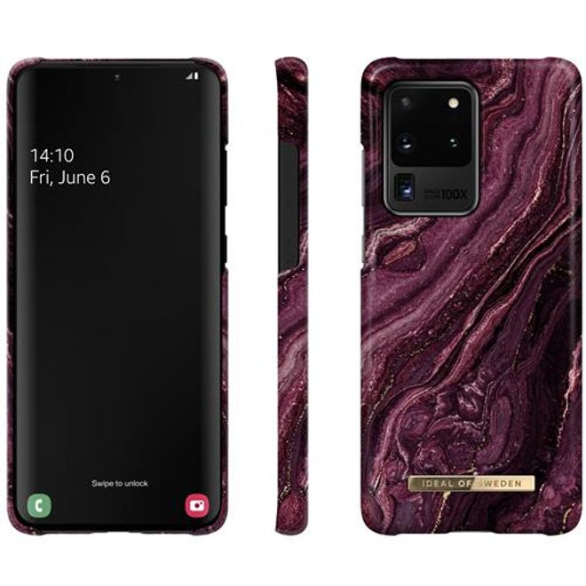 iDeal of Sweden - Samsung Galaxy S20 Ultra Hülle - Printed Case - Golden Plum