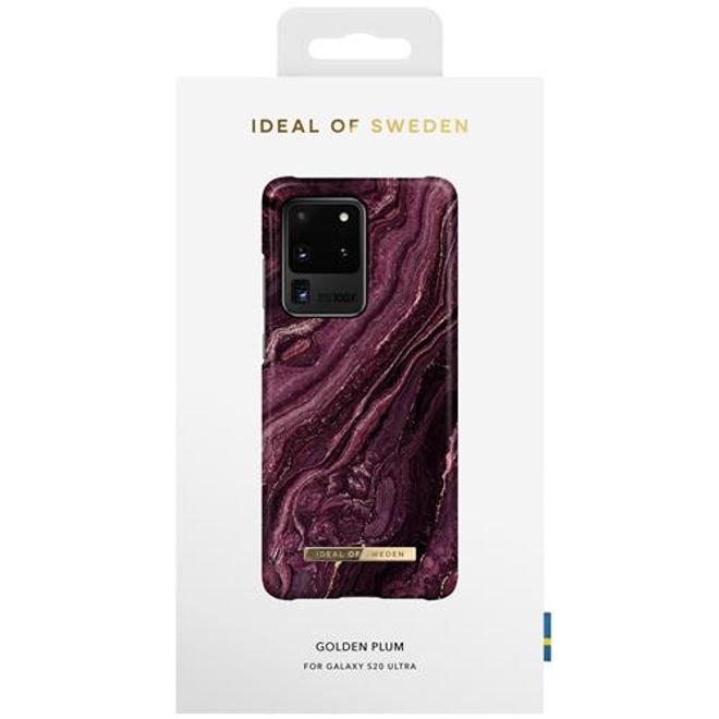 iDeal of Sweden - Samsung Galaxy S20 Ultra Hülle - Printed Case - Golden Plum