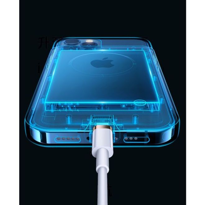 USAMS - iPhone 12 mini Akku Case 2500mAh - 2 in 1 TPU Hülle und Power Bank - schwarz