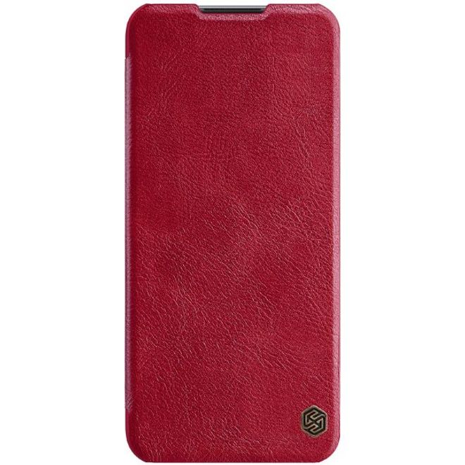 Nillkin - OnePlus Nord N10 5G Hülle - Leder Book Case - Qin Series - rot
