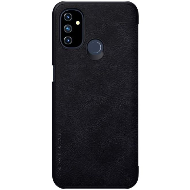Nillkin - OnePlus Nord N100 Hülle - Leder Book Case - Qin Series - schwarz