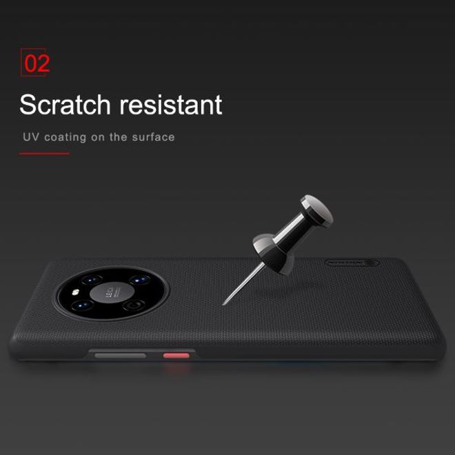 Nillkin - Huawei Mate 40 Hülle - Plastik Case - Super Frosted Shield Series - blau