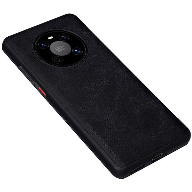 Nillkin - Huawei Mate 40 Hülle - Leder Book Case - Qin Series - schwarz