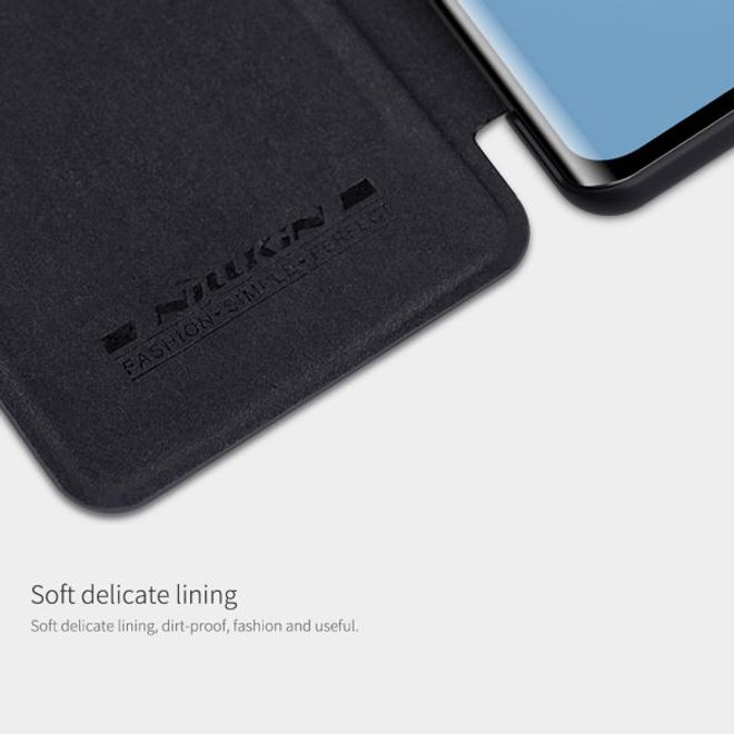 Nillkin - Huawei Mate 40 Hülle - Leder Book Case - Qin Series - schwarz
