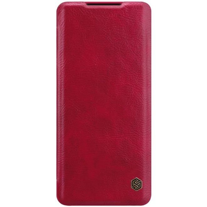 Nillkin - Huawei Mate 40 Hülle - Leder Book Case - Qin Series - rot