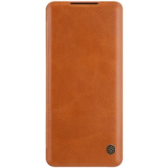 Nillkin - Huawei Mate 40 Hülle - Leder Book Case - Qin Series - braun