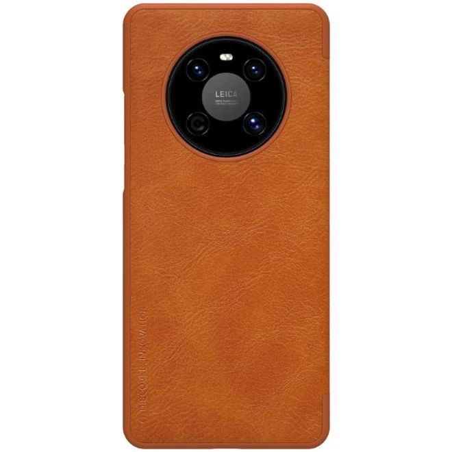 Nillkin - Huawei Mate 40 Hülle - Leder Book Case - Qin Series - braun