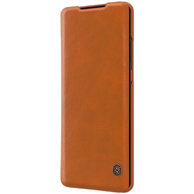 Nillkin - Huawei Mate 40 Hülle - Leder Book Case - Qin Series - braun