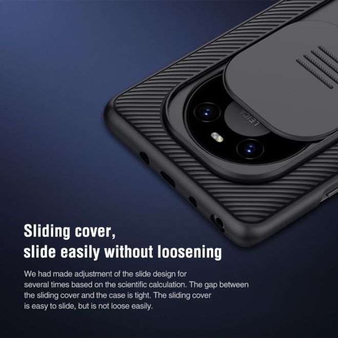 Nillkin - Huawei Mate 40 Hülle - Plastik Hardcase - CamShield Series - schwarz