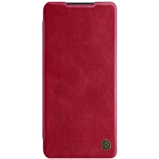 Nillkin - Samsung Galaxy S21 Hülle - Leder Book Case - Qin Series - rot
