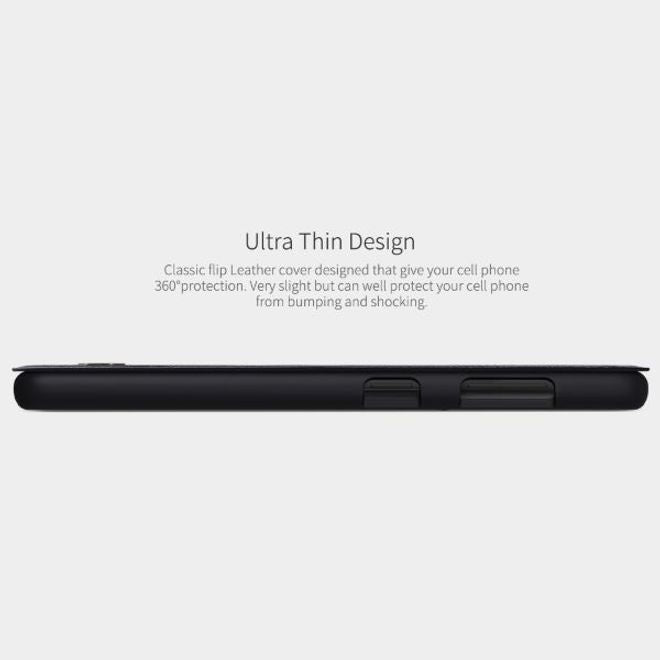 Nillkin - Samsung Galaxy S21+ Hülle - Leder Book Case - Qin Series - schwarz