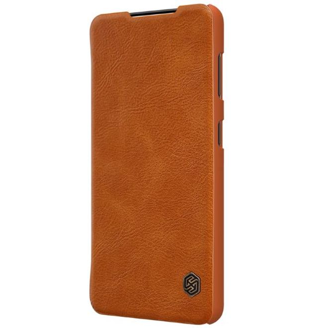 Nillkin - Samsung Galaxy S21+ Hülle - Leder Book Case - Qin Series - braun