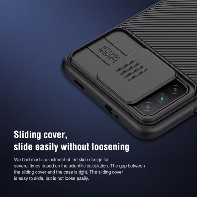 Nillkin - Xiaomi Poco M3 Hülle - Plastik Hardcase - CamShield Series - schwarz