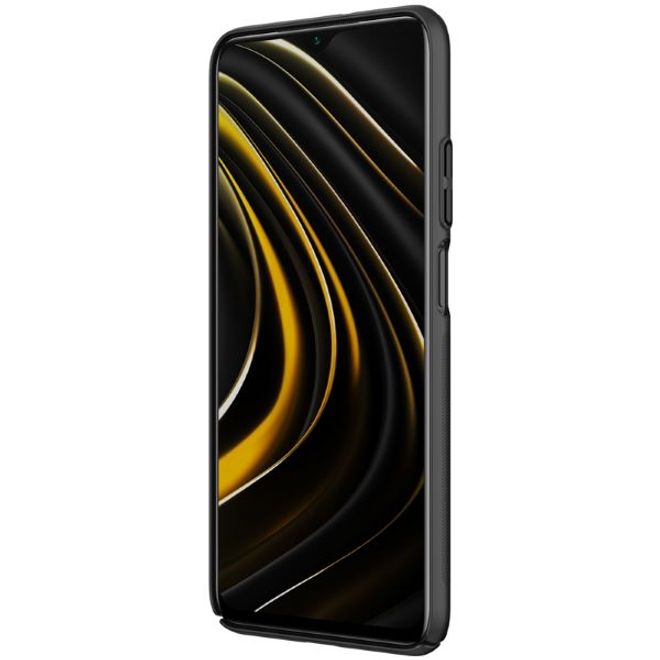 Nillkin - Xiaomi Poco M3 Hülle - Plastik Hardcase - CamShield Series - schwarz