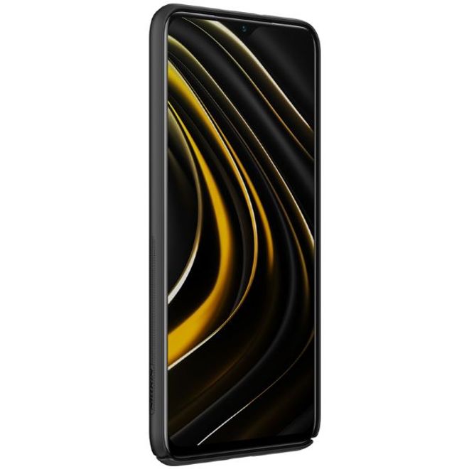 Nillkin - Xiaomi Poco M3 Hülle - Plastik Hardcase - CamShield Series - schwarz