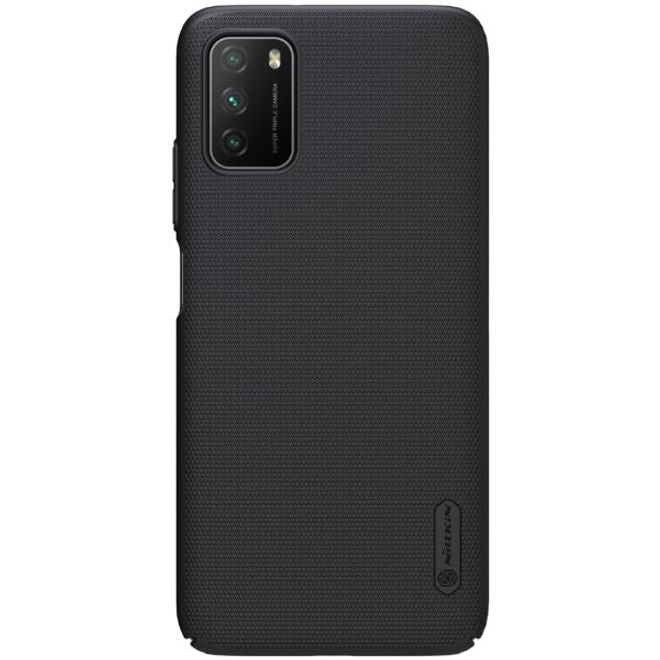 Nillkin - Xiaomi Poco M3 Hülle - Plastik Case - Super Frosted Shield Series - schwarz