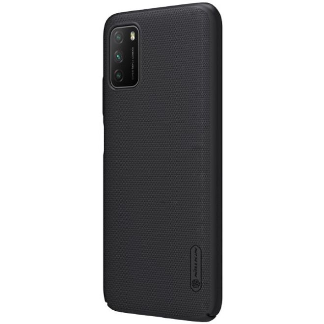 Nillkin - Xiaomi Poco M3 Hülle - Plastik Case - Super Frosted Shield Series - schwarz
