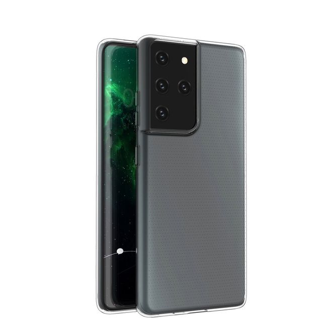 Samsung Galaxy S21 Ultra Handyhülle - Ultrathin Softcase TPU Series - transparent