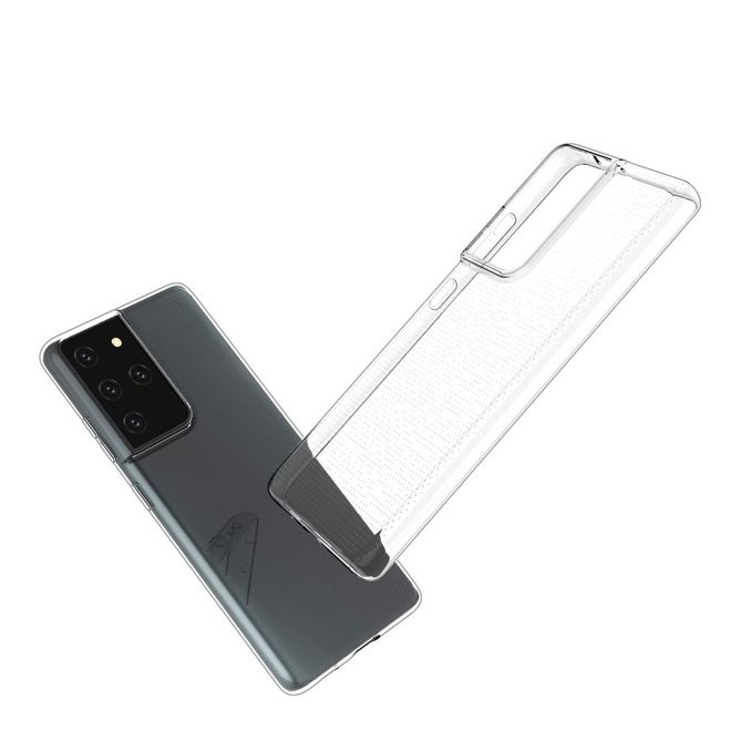 Samsung Galaxy S21 Ultra Handyhülle - Ultrathin Softcase TPU Series - transparent