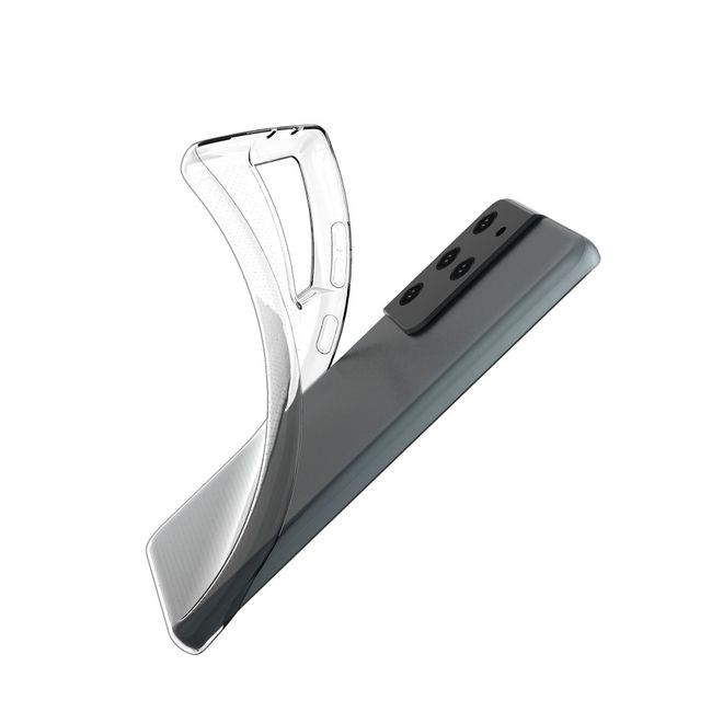 Samsung Galaxy S21 Ultra Handyhülle - Ultrathin Softcase TPU Series - transparent