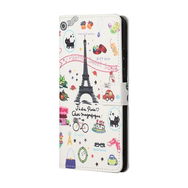 Samsung Galaxy S21+ Handy Hülle - Leder Bookcover Image Series - Paris