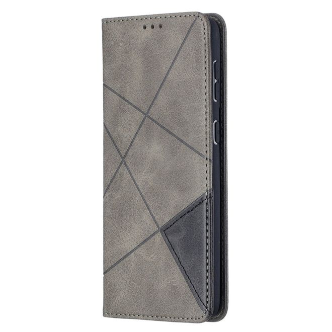 Samsung Galaxy S21+ Hülle - Elegantes Bookcover - grau
