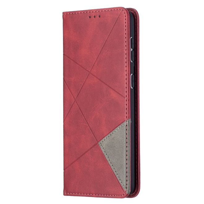 Samsung Galaxy S21+ Hülle - Elegantes Bookcover - rot