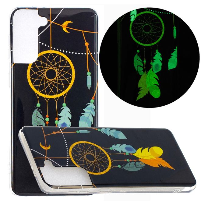 Samsung Galaxy S21+ Handyhülle - fluoreszierendes Softcase - Traumfänger