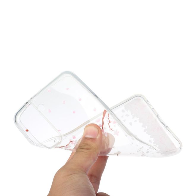 Samsung Galaxy S21 Handyhülle - Softcase Image Plastik Series - fallende Blüten