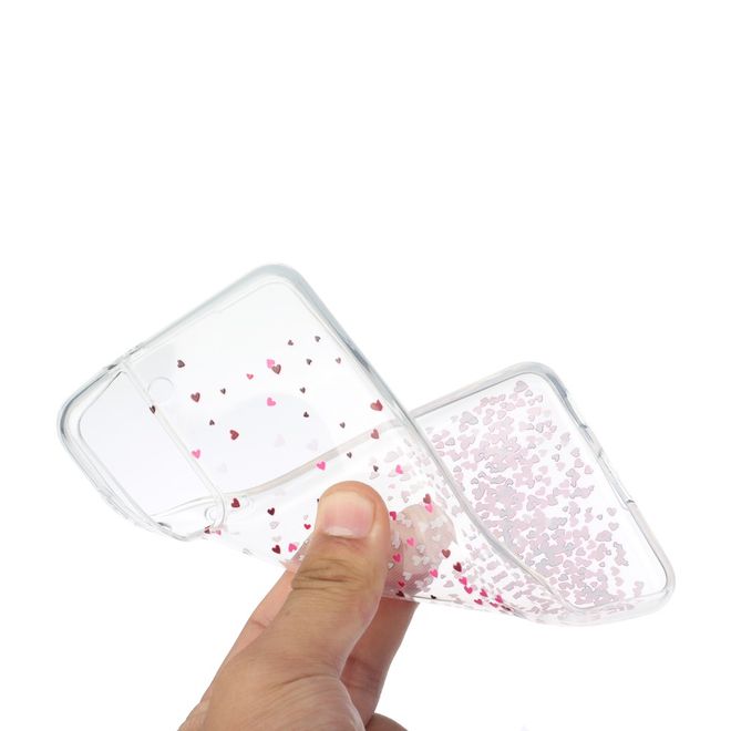 Samsung Galaxy S21+ Handyhülle - Softcase Image Plastik Series - kleine Herze
