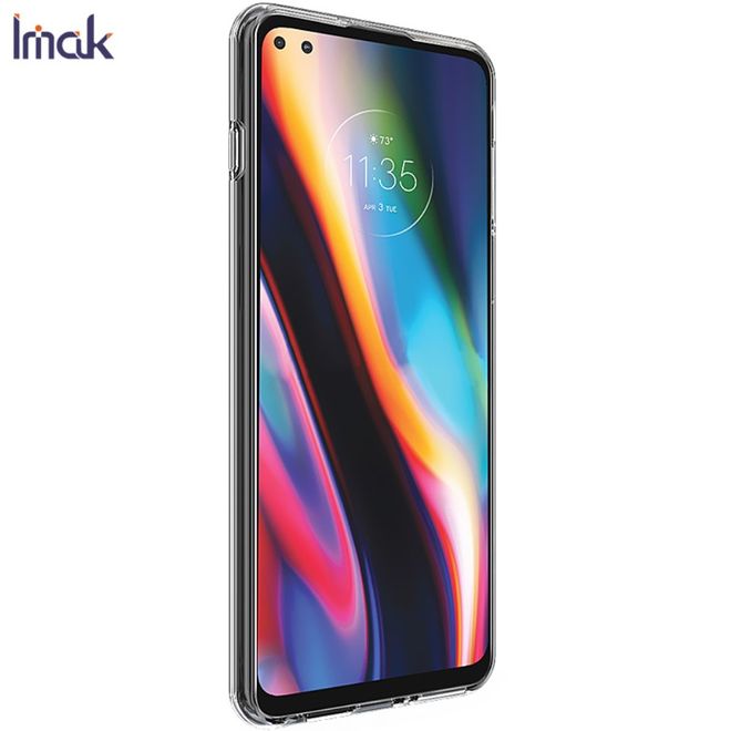Imak - Motorola Moto G 5G Plus Case - TPU Soft Case - UX-5 Series - Transparent