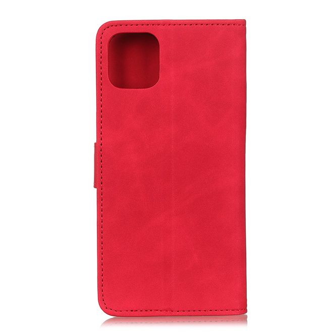 Realme C11 Handyhülle - Vintage II Leder Bookcover Series - rot