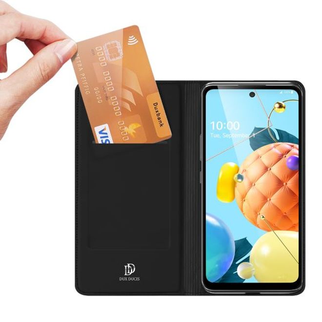 Dux Ducis - LG K42 / K52 / K62 Hülle - Handy Bookcover - Skin Pro Series - schwarz