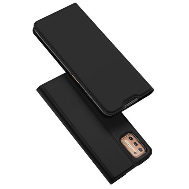 Dux Ducis - Motorola Moto G9 Plus Hülle - Handy Bookcover - Skin Pro Series - schwarz