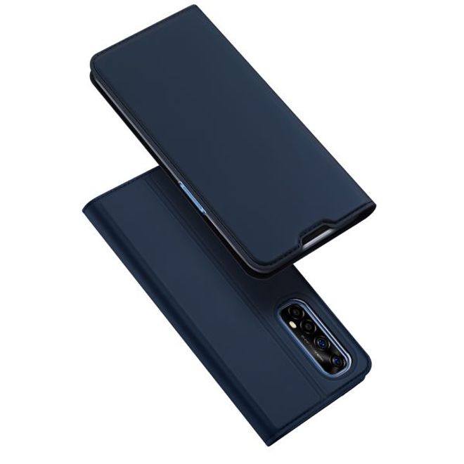 Dux Ducis - Realme 7 Hülle - Handy Bookcover - Skin Pro Series - blau