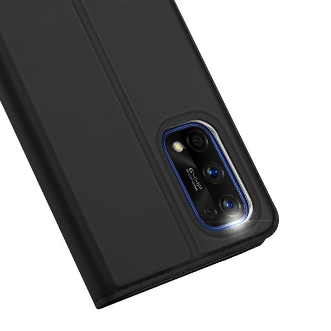 Dux Ducis - Realme 7 Pro Hülle - Handy Bookcover - Skin Pro Series - schwarz