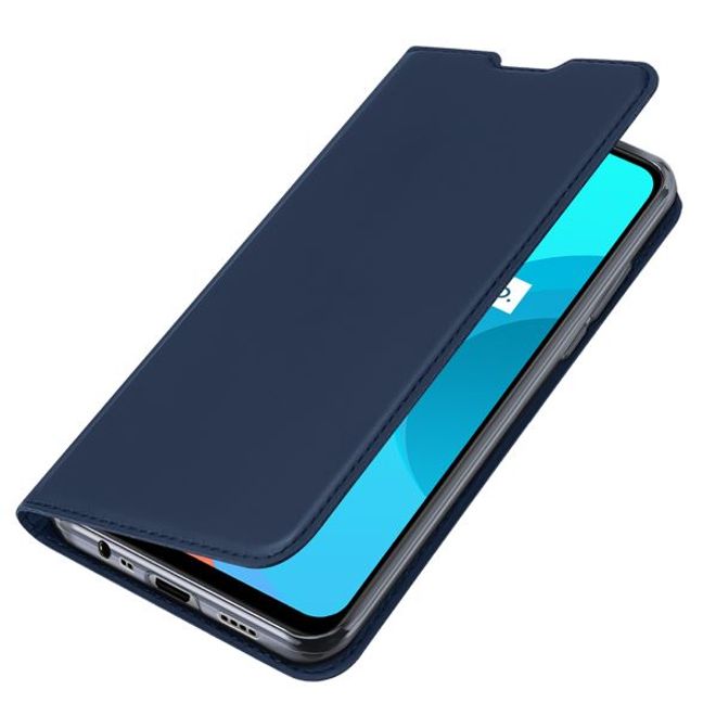 Dux Ducis - Realme C11 Hülle - Handy Bookcover - Skin Pro Series - blau