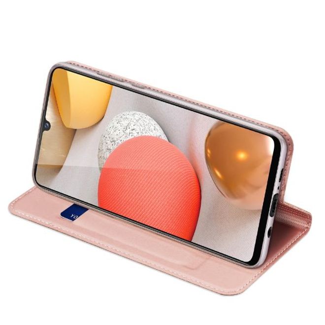 Dux Ducis - Samsung A42 5G Hülle - Handy Bookcover - Skin Pro Series - rosegold