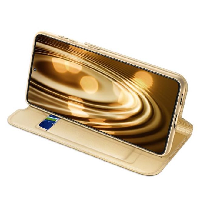 Dux Ducis - Samsung S21+ Hülle - Handy Bookcover - Skin Pro Series - gold