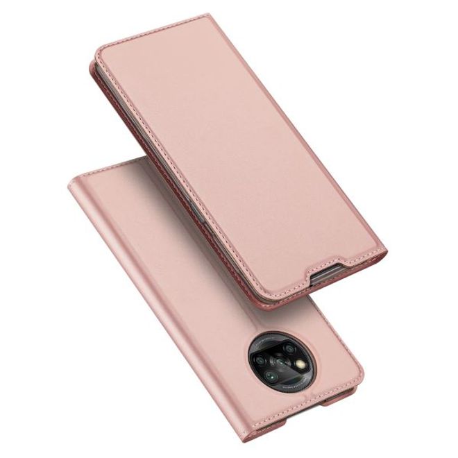 Dux Ducis - Xiaomi Poco X3 Pro / X3 NFC Hülle - Handy Bookcover - Skin Pro Series - rosegold