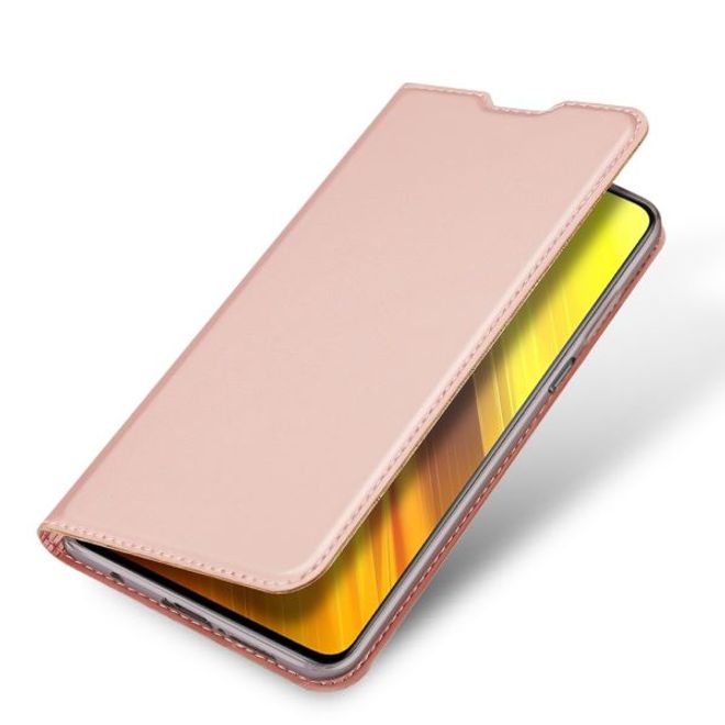 Dux Ducis - Xiaomi Poco X3 Pro / X3 NFC Hülle - Handy Bookcover - Skin Pro Series - rosegold