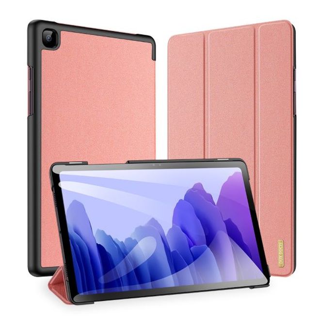 Dux Ducis - Samsung Galaxy Tab A7 10.4 (2020)  Hülle - Leder Smart Flip Case - Domo Series - pink