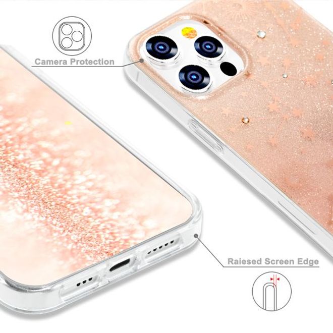 Kingxbar - iPhone 12 Pro Max Schutzhülle - Case mit Swarovski Kristallen - Sky Series - Zodiac