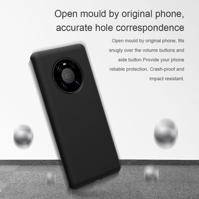 Nillkin - Huawei Mate 40 Pro Handyhülle - Case aus flexiblem Plastik/Silikon - Flex Pure Series - schwarz
