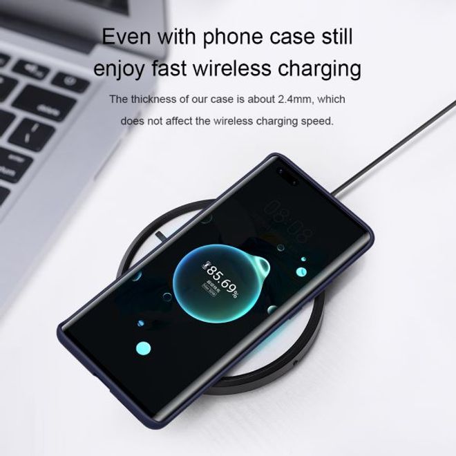 Nillkin - Huawei Mate 40 Pro Handyhülle - Case aus flexiblem Plastik/Silikon - Flex Pure Series - rot